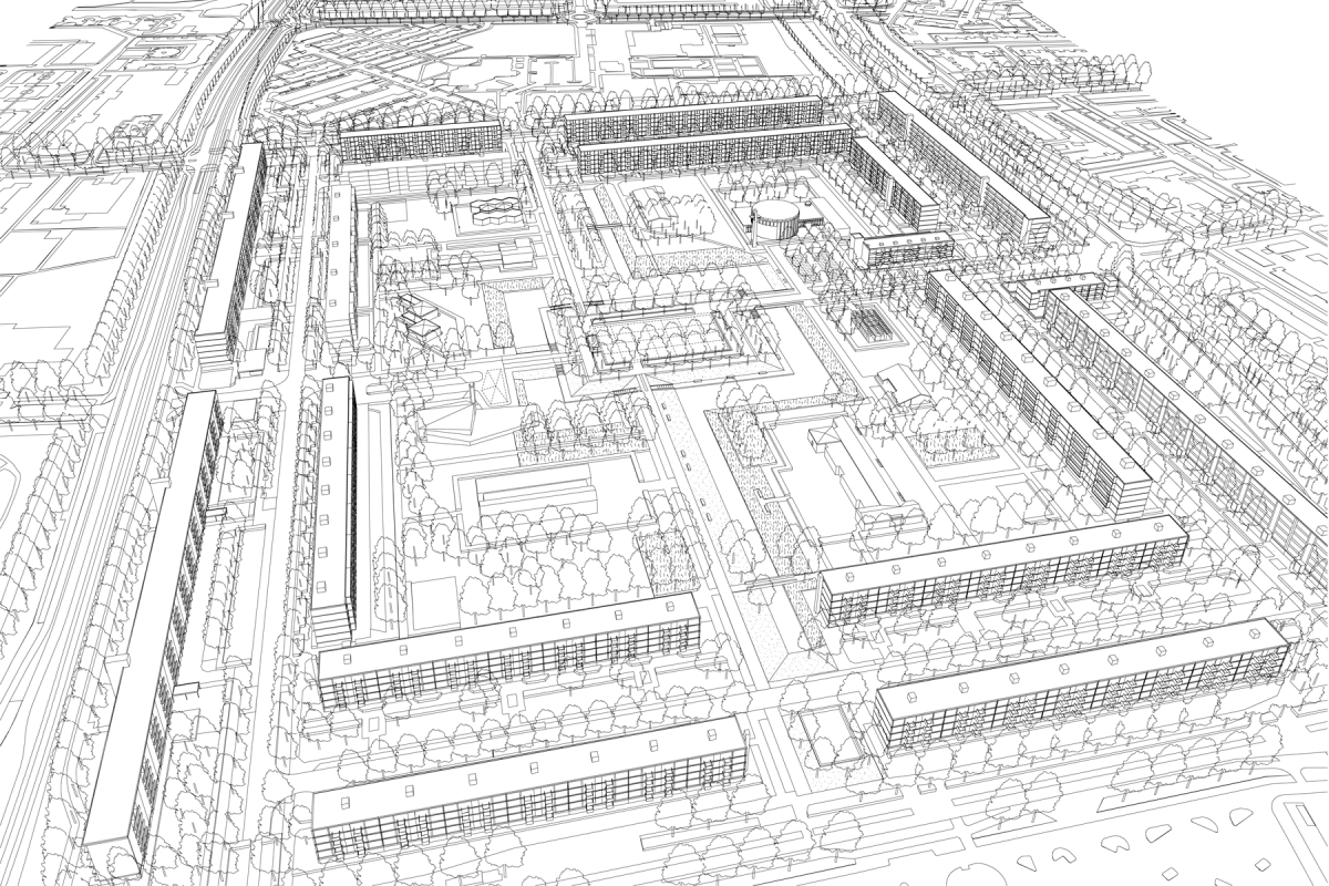 De Nijl Architecten - Ruimtelijke visie de Heuvel