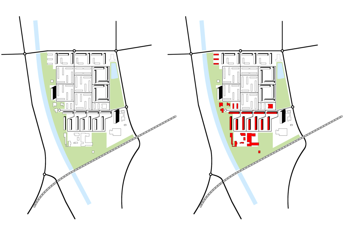 De Nijl Architecten - Stedenbouwkundig plan Paddepoel