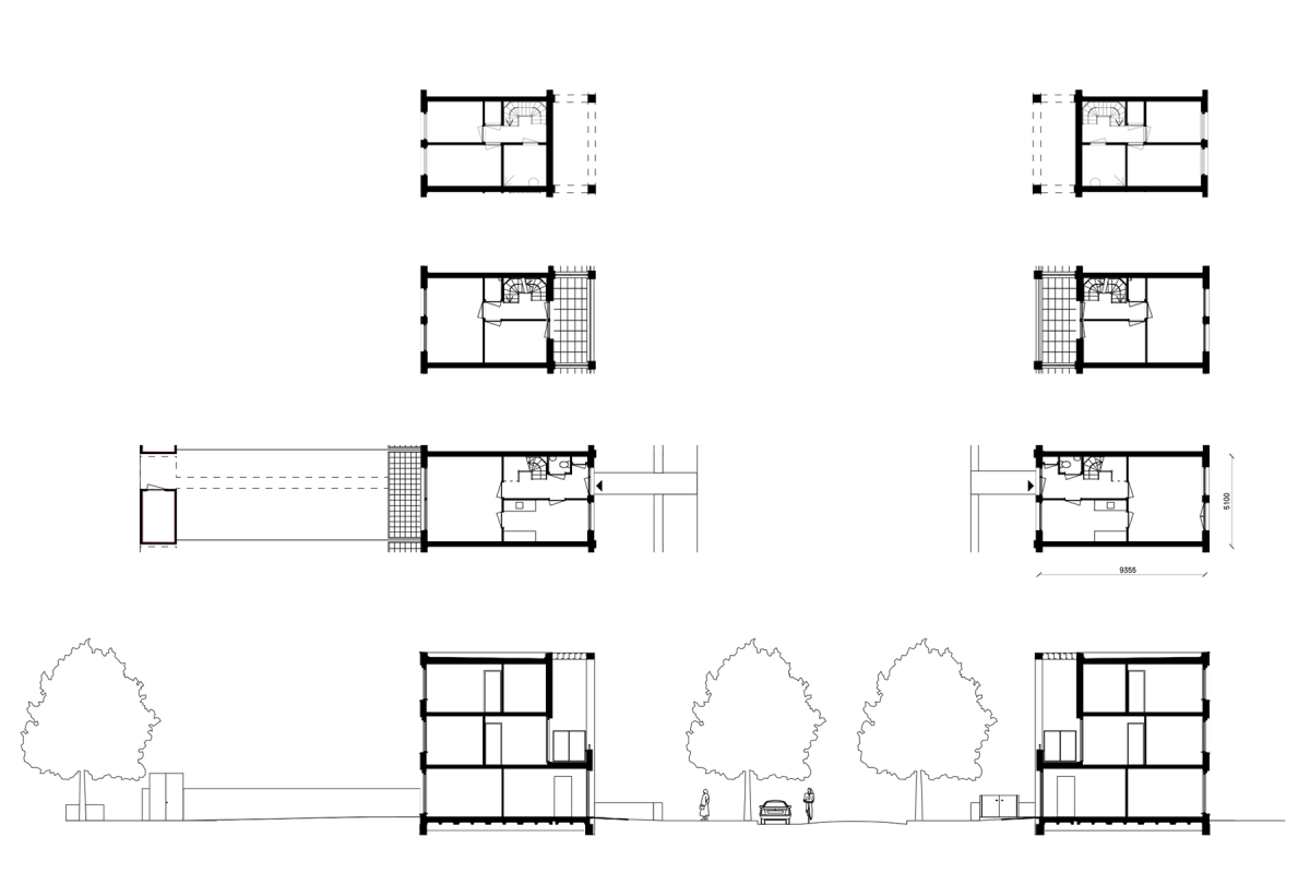 De Nijl Architecten - Woningbouw Da Costastraat