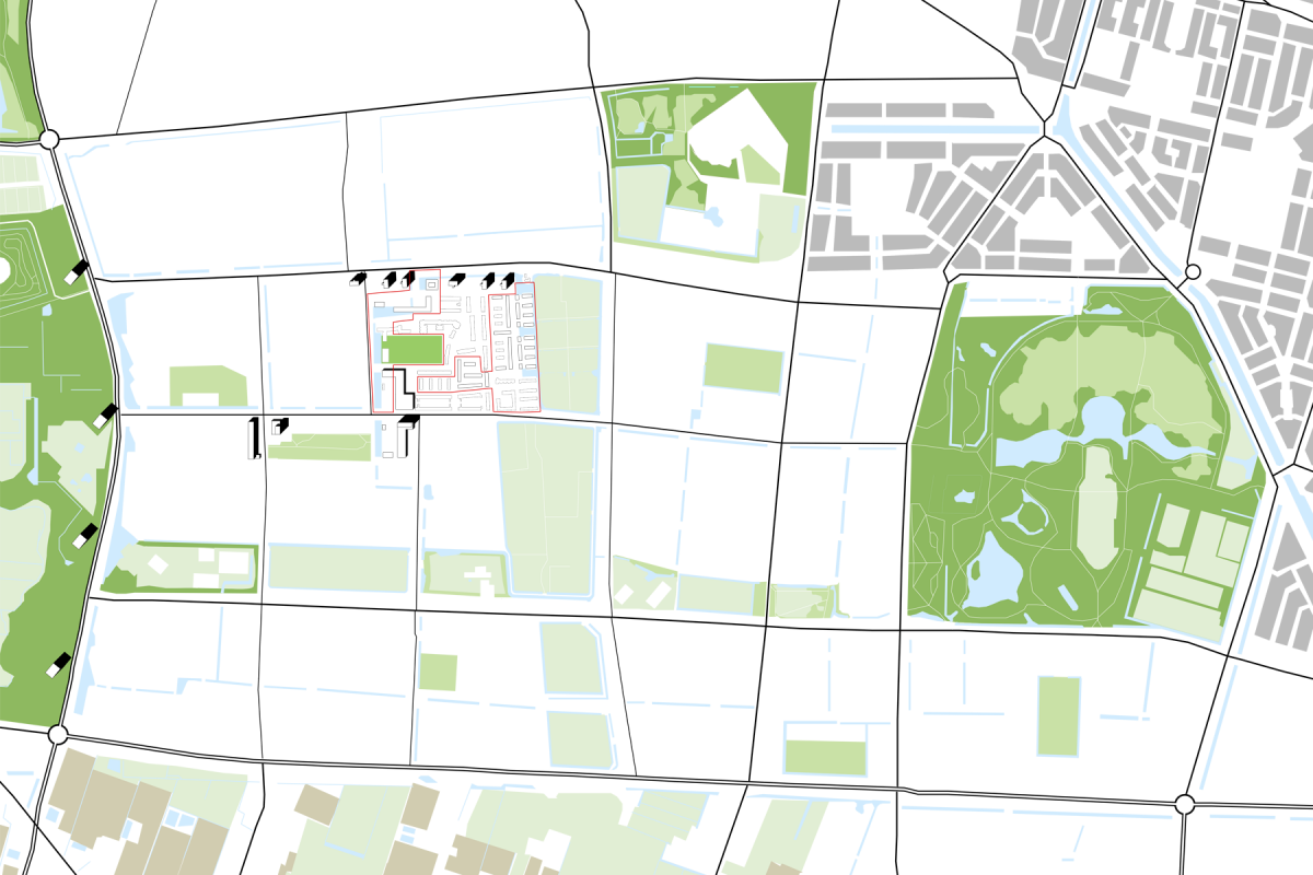 De Nijl Architecten - Stedenbouwkundig plan De Raden