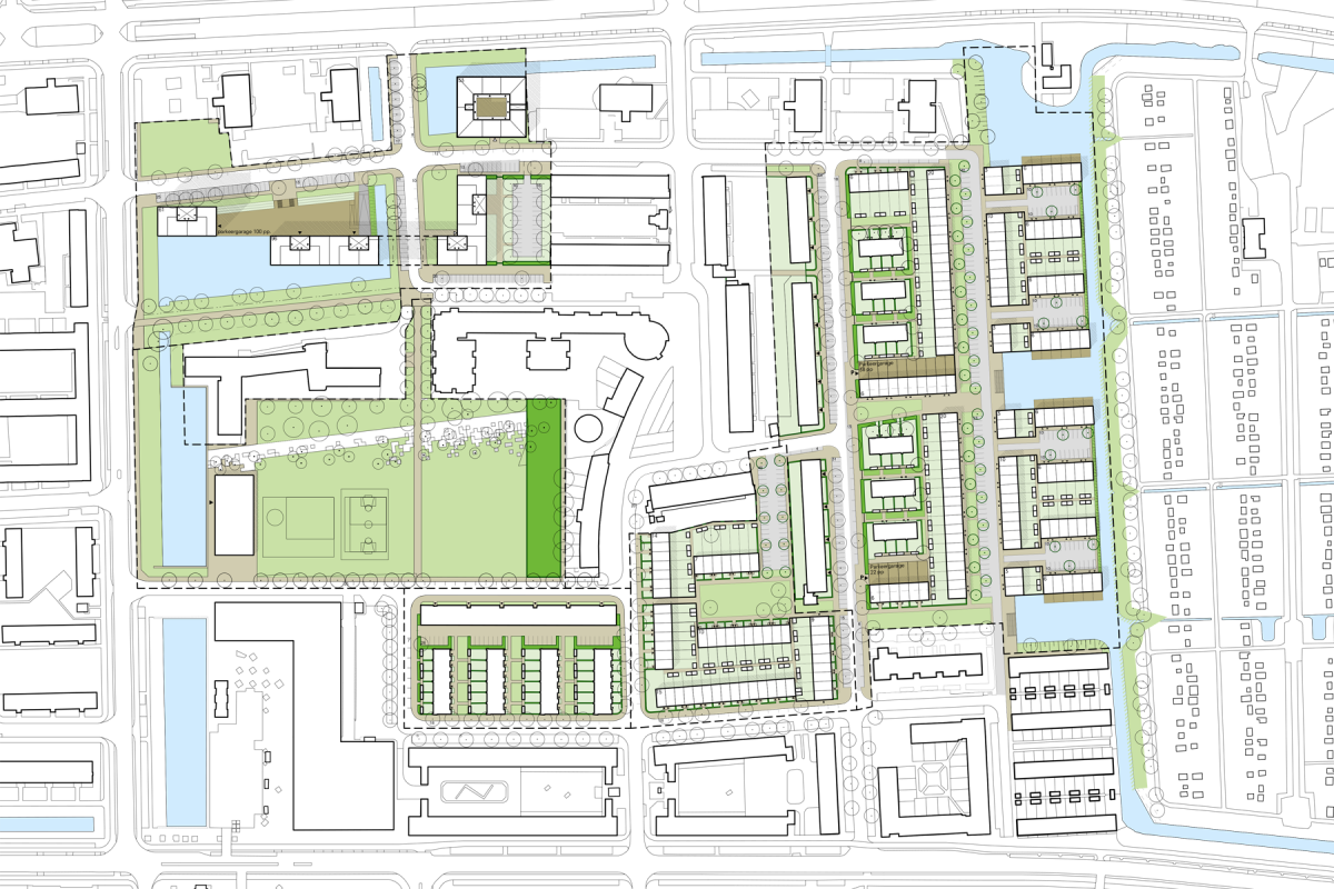 De Nijl Architecten - Stedenbouwkundig plan De Raden