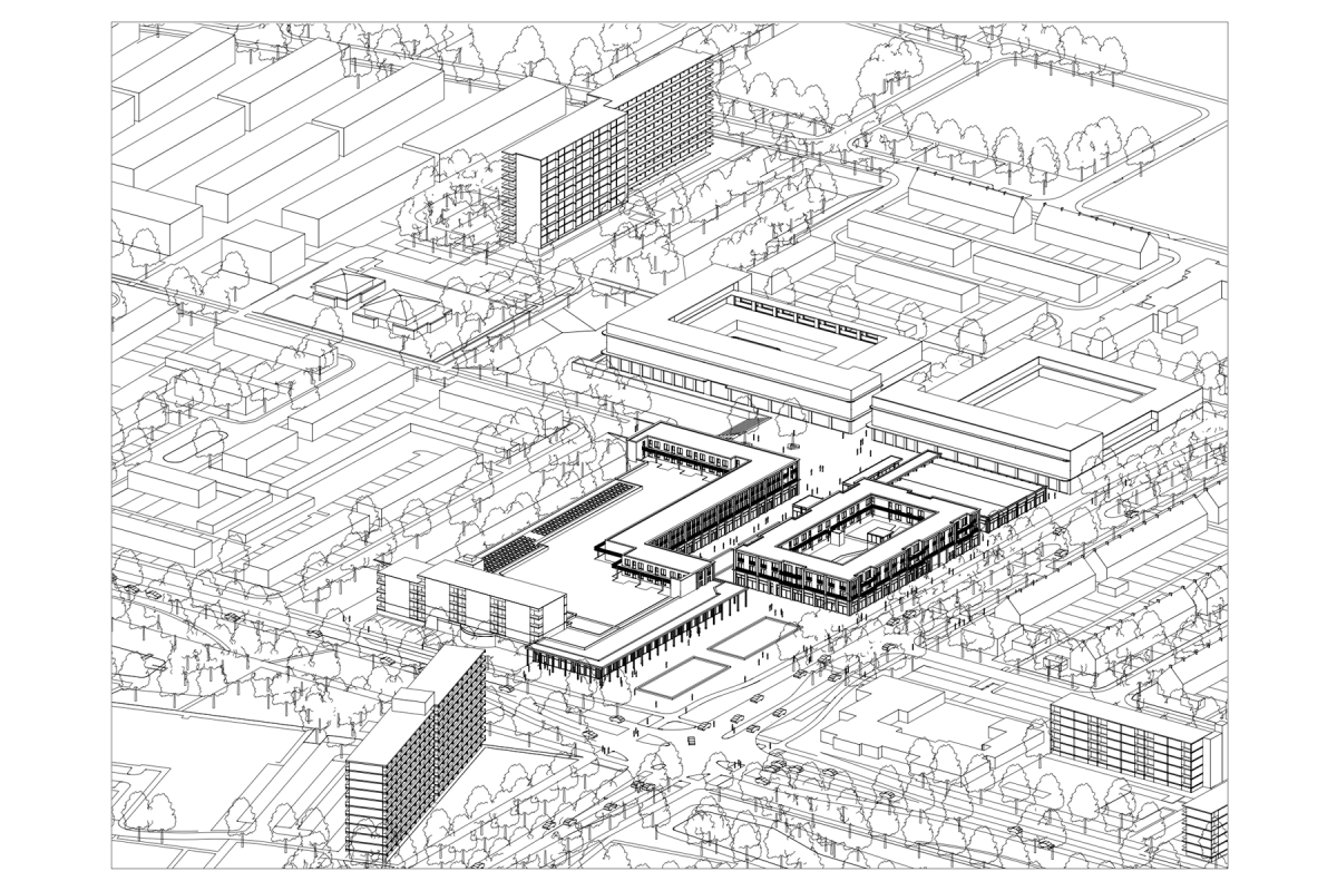 De Nijl Architecten - Stadsdeelhart Anklaar