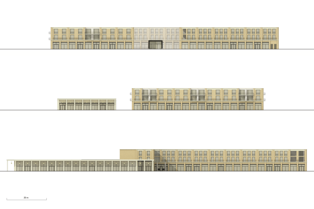 De Nijl Architecten - Stadsdeelhart Anklaar