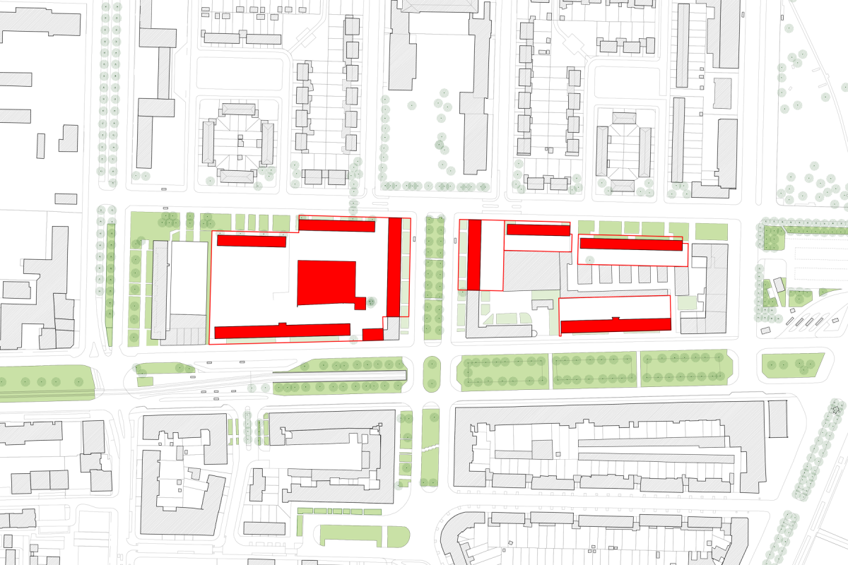 De Nijl Architecten - bouwblokstudie Blancefloerlaan