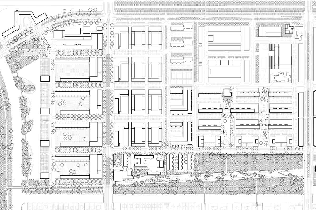 De Nijl Architecten - Stedenbouwkundig plan Zuidwestkwadrant