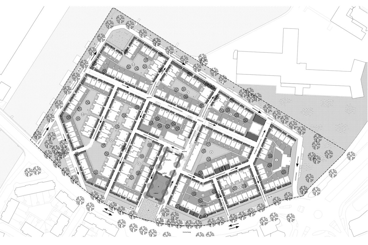 De Nijl Architecten - Herinrichting Vogeldorp en Disteldorp