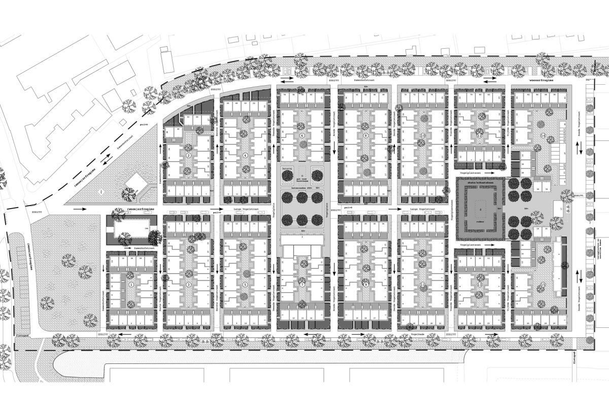 De Nijl Architecten - Herinrichting Vogeldorp en Disteldorp