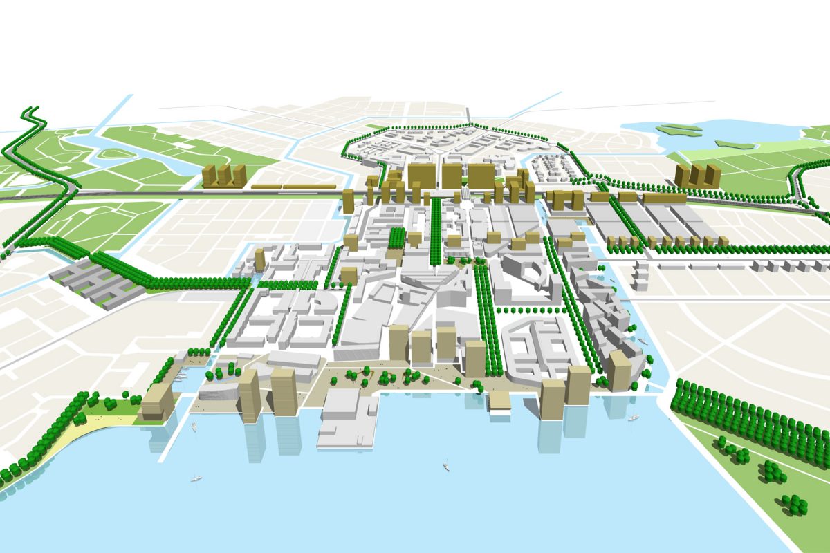 De Nijl Architecten - Ruimtelijke visie Stadshart Almere