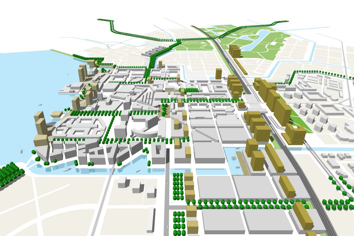 De Nijl Architecten - Ruimtelijke visie Stadshart Almere